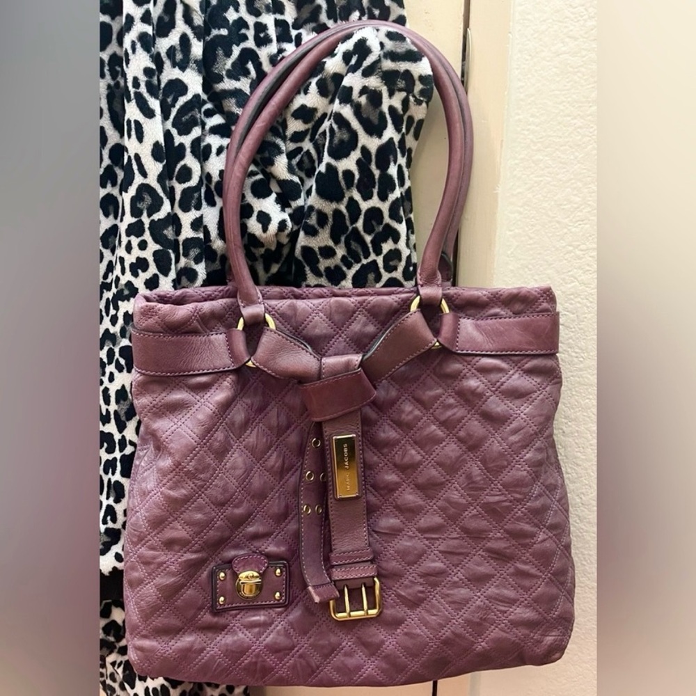 Marc by Marc Jacobs Purple Large Leather purse